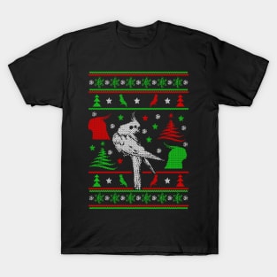 Cockatiel Ugly Christmas Sweater T-Shirt